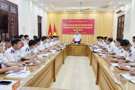 Hải đội 102: Xây dựng đơn vị vững mạnh toàn diện “Mẫu mực, tiêu biểu”