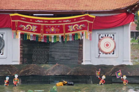 Đặc sắc chương trình múa rối nước tại Lễ hội mùa thu Côn Sơn – Kiếp Bạc năm 2025