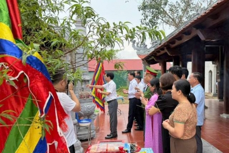 Trang nghiêm lễ giỗ Đức Thái Tổ Lê Lợi lần thứ 592 tại Nghệ An