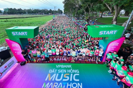 VPBank Đất Sen Hồng Music Marathon 2025: Gần 120 giải thưởng được trao cho runner xuất sắc