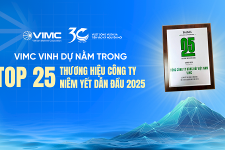 VIMC - Top 25 thương hiệu Công ty niêm yết dẫn đầu 2025