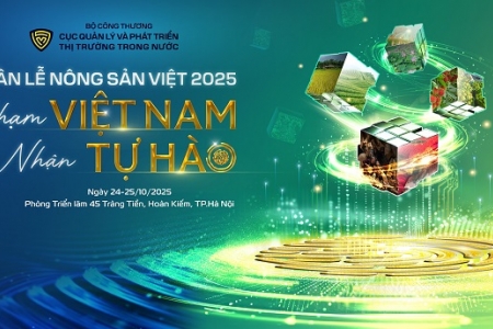 Lễ hội Nông sản Việt 2025: Đưa "đặc sản 34 tỉnh thành" hội tụ tại trung tâm Thủ đô