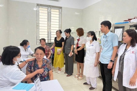 Hà Nội: Khám sức khỏe miễn phí cho 600 người cao tuổi