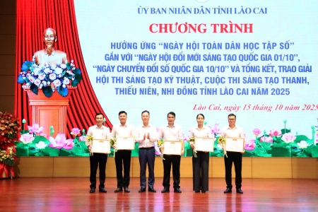 Lào Cai hưởng ứng “Ngày hội toàn dân học tập số” gắn với Ngày chuyển đổi số Quốc gia