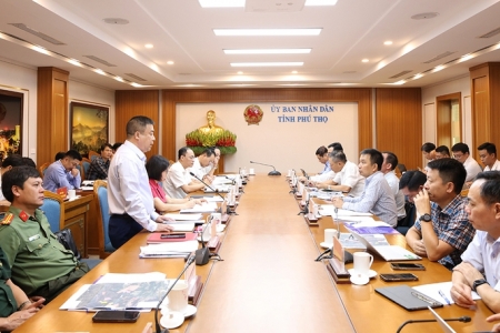 EVNNPT và tỉnh Phú Thọ đẩy nhanh triển khai các dự án truyền tải điện cấp bách phục vụ nhập khẩu điện từ Lào