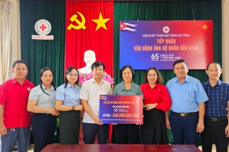 Hà Tĩnh quyên góp ủng hộ Nhân dân Cuba hơn 2,6 tỷ đồng