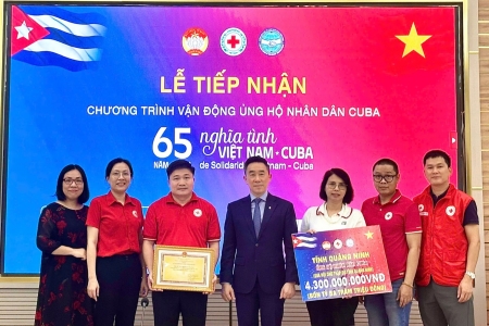 Quảng Ninh ủng hộ hơn 5 tỷ đồng giúp nhân dân Cuba