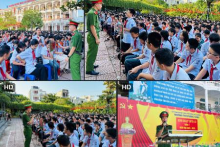 Tuyên truyền kỹ năng sử dụng Internet, mạng xã hội lành mạnh tại trường THCS Ngọc Châu