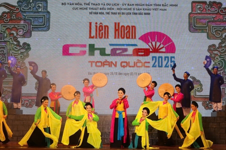 Khai mạc Liên hoan Chèo toàn quốc 2025 tại Bắc Ninh