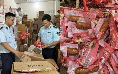 Cà Mau phát hiện 122 kg xúc xích nhập lậu tại cơ sở kinh doanh