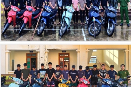 Nghệ An: Khởi tố 25 thanh thiếu niên tham gia hỗn chiến gây rối trật tự công cộng