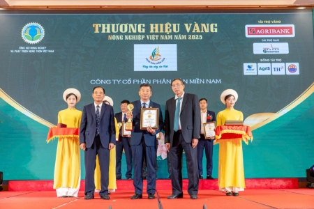 Phân bón Miền Nam - Thương hiệu Vàng Nông nghiệp Việt Nam 2025
