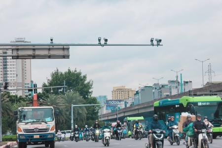 Hà Nội: Dự kiến sẽ lắp đặt 1.873 camera AI tại nhiều tuyến đường