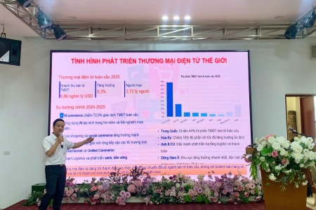 Sở Công Thương Hải Phòng tập huấn ứng dụng thương mại điện tử và trí tuệ nhân tạo