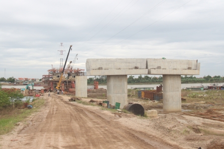 Bắc Ninh: Tập trung giải phóng mặt bằng, đẩy nhanh tiến độ thi công dự án cầu Kênh Vàng