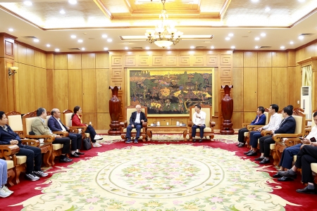 Lãnh đạo tỉnh Bắc Ninh tiếp và làm việc với Hiệp hội Du lịch Việt Nam