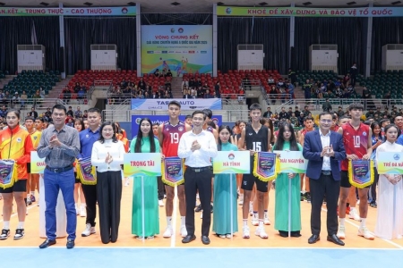 Khai mạc Vòng chung kết Giải Bóng chuyền hạng A quốc gia năm 2025