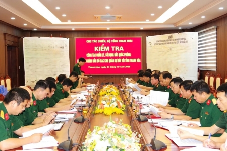 Cục Tác chiến kiểm tra công tác quản lý, sử dụng đất quốc phòng tại tỉnh Thanh Hóa