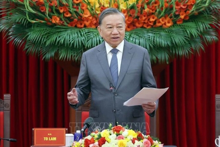 Phát biểu của Tổng Bí thư Tô Lâm tại cuộc tiếp Đoàn đại biểu dự Hội thảo quốc tế Việt Nam học lần thứ 7