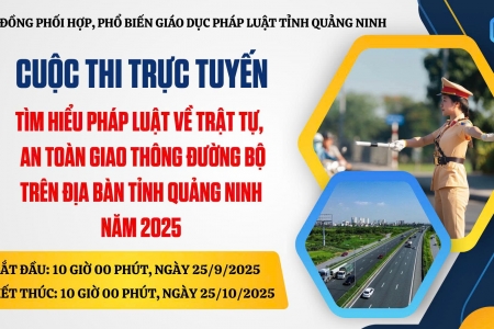 Hơn 92.500 lượt người tham gia Cuộc thi trực tuyến Tìm hiểu pháp luật về trật tự, an toàn giao thông