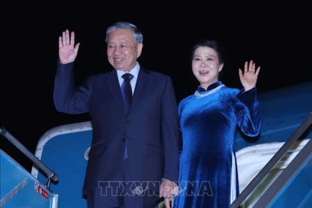 Tổng Bí thư Tô Lâm và Phu nhân lên đường thăm chính thức Liên hiệp Vương quốc Anh và Bắc Ireland