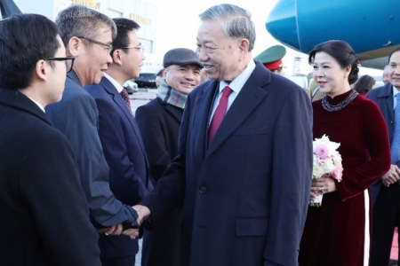 Tổng Bí thư Tô Lâm bắt đầu thăm chính thức Vương quốc Anh và Bắc Ireland