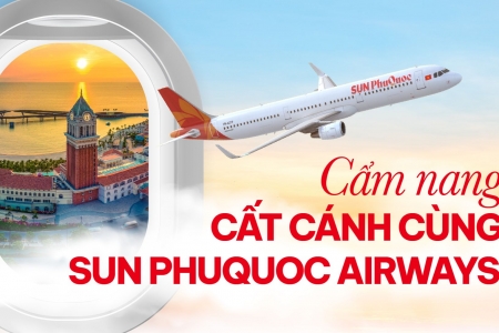 Cập nhật những đặc quyền bay Sun PhuQuoc Airways từ 1/11