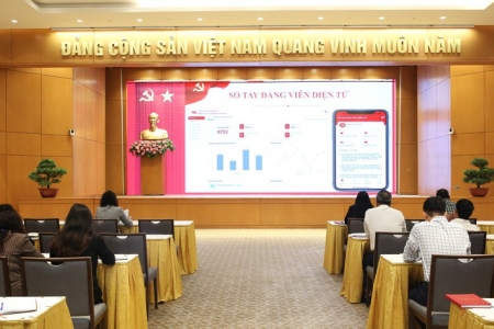 Tập huấn Sổ tay đảng viên điện tử, sẵn sàng triển khai đồng bộ trên toàn Đảng