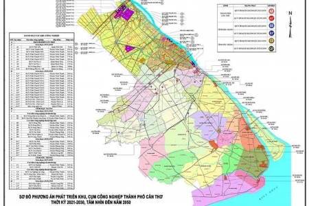 Cần Thơ: Lập quy hoạch 4 khu công nghiệp - tổng diện tích gần 1.700 ha