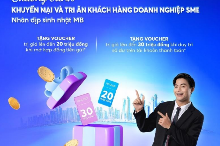 Tri ân khách hàng doanh nghiệp SME nhân dịp sinh nhật MB