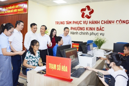 Bắc Ninh: Cắt giảm thủ tục, nâng chất lượng dịch vụ công
