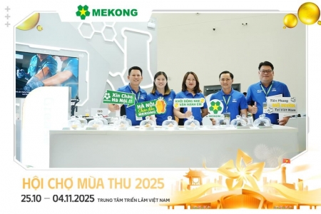 Hóa dầu Mekong tạo dấu ấn tại Hội chợ Mùa Thu 2025