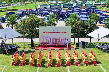 THACO INDUSTRIES tổ chức hội thao phòng cháy chữa cháy năm 2025