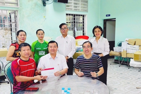 Agribank hỗ trợ kịp thời các tỉnh miền Trung khắc phục hậu quả lũ lụt