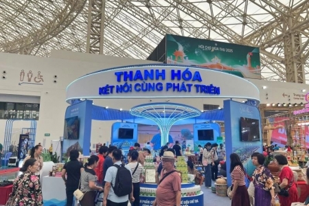 Tỉnh Thanh Hóa đạt giải “Không gian trưng bày tiêu biểu” tại Hội chợ Mùa Thu 2025