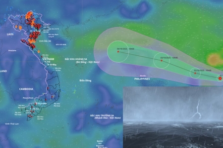 Biển Đông sắp đón 2-3 cơn bão trong tháng 11, không khí lạnh tăng mạnh gây mưa lớn diện rộng
