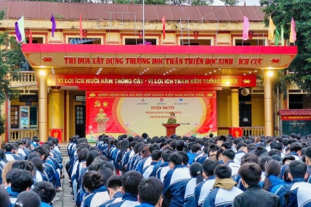 Tuyên truyền, phổ biến giáo dục pháp luật tại Trung tâm Giáo dục nghề nghiệp - Giáo dục thường xuyên Nam Sách