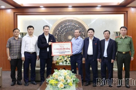 Tỉnh Đồng Nai hỗ trợ 12 tỷ đồng cho tỉnh Phú Thọ nhằm khắc phục hậu quả thiên tai