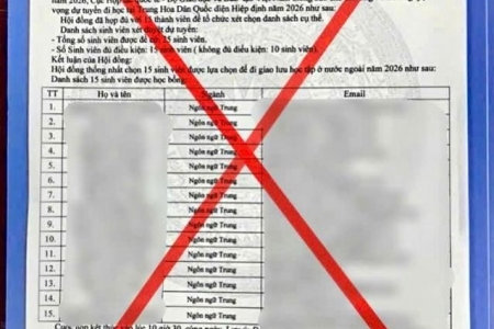 Công an Lạng Sơn cảnh báo thủ đoạn lừa đảo học bổng du học giả mạo “Trung Hoa Dân quốc”