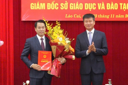 Lào Cai có Tân Giám đốc Sở Giáo dục và Đào tạo