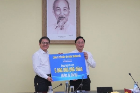 THACO ủng hộ Đà Nẵng 5 tỷ đồng khắc phục hậu quả lũ lụt