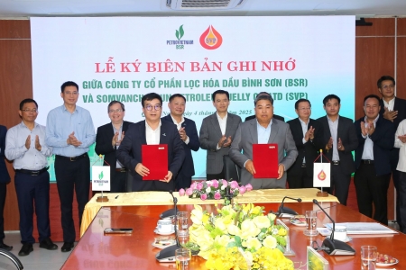 Lọc hóa dầu Bình Sơn mở rộng kinh doanh quốc tế, tăng cường hợp tác và xuất khẩu sang Lào