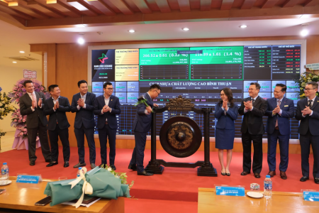 Nhựa chất lượng cao Bình Thuận (BQP) niêm yết 15 triệu cổ phiếu trên UPCoM