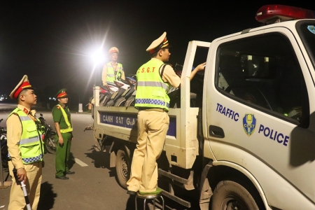 Lực lượng Cảnh sát giao thông Bắc Ninh xử lý 3.507 trường hợp vi phạm trật tự, an toàn giao thông