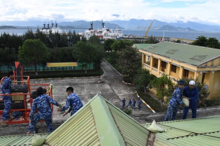 Bộ Tư lệnh Vùng Cảnh sát biển 3 chủ động ứng phó với bão số 13