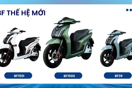 Dòng xe điện BF thế hệ mới chính thức ra mắt