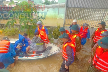 Đà Nẵng: Khẩn trương sơ tán dân vùng nguy cơ sạt lở, ngập lụt, lũ quét, trước 12h ngày 6/11
