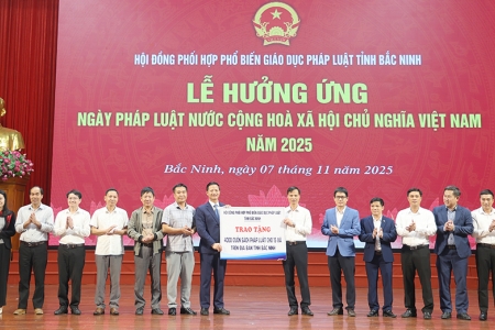 Bắc Ninh: Phát động hưởng ứng Ngày Pháp luật Việt Nam năm 2025