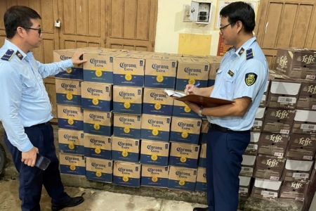 Quảng Trị: Phát hiện, xử lý vụ vận chuyển 2.400 chai bia nhập lậu