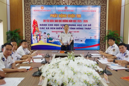 Bồi đắp tình yêu biển, đảo Tổ quốc cho thế hệ trẻ tỉnh Đồng Tháp